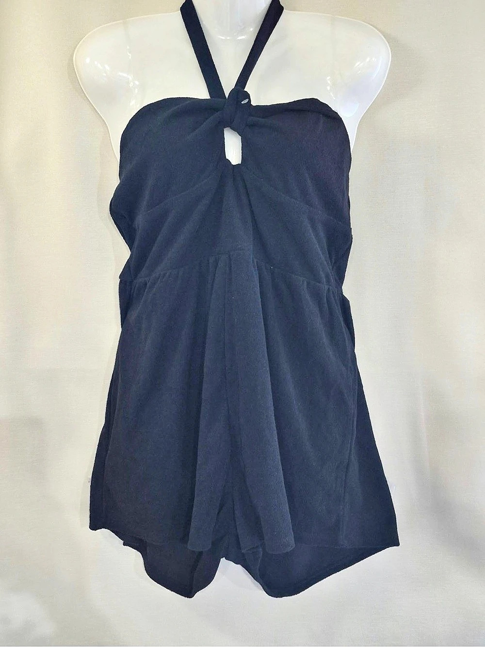 Wild Fable Women's Black Halter Romper  New with Tags.